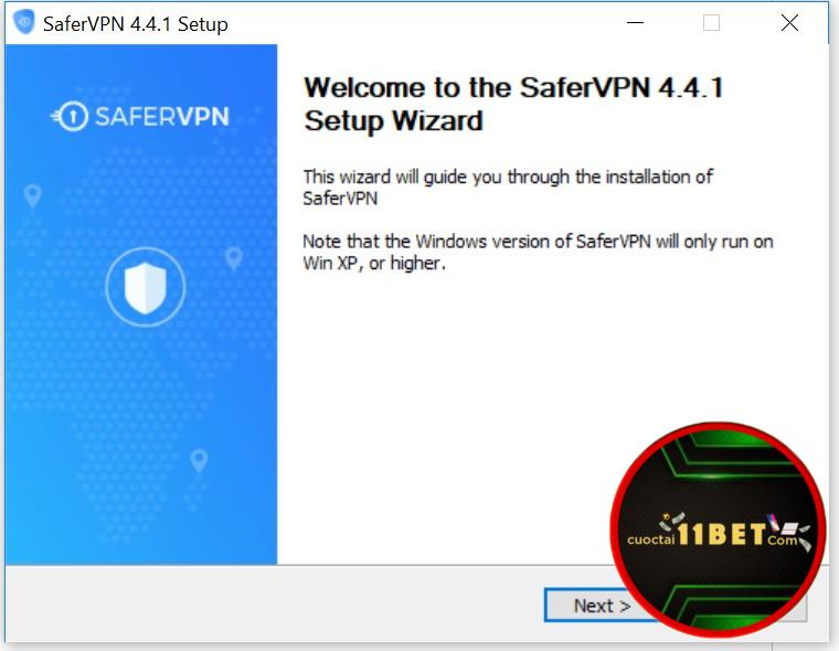 Tiến hành tải phần mềm SaferVPN về thiết bị